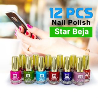 12 pcs nail polish (star beja) – ShukranSale